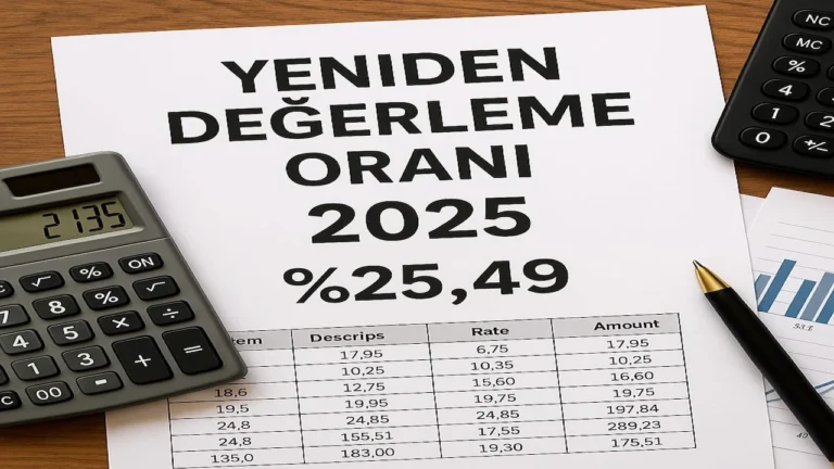 yeniden değerleme oranı 2025