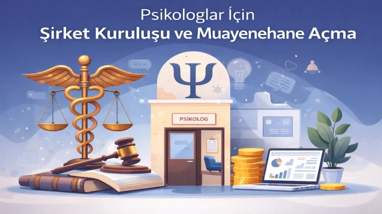 psikologlar için şirket kuruluşu