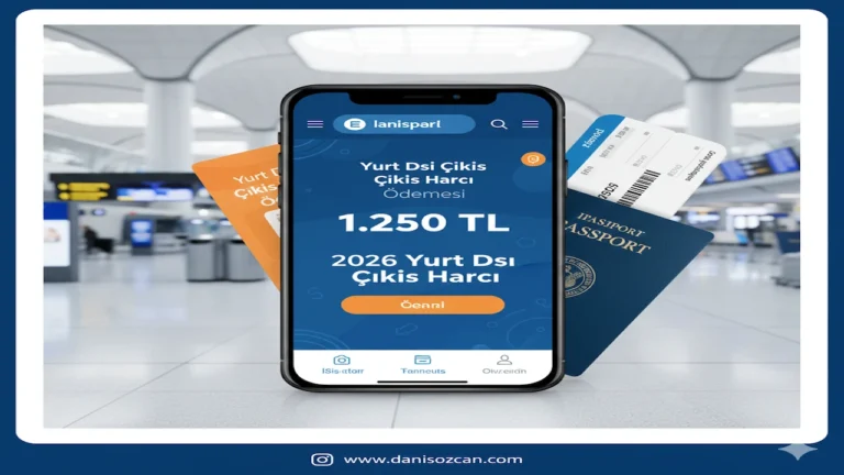 2026 Yurt Dışı Çıkış Harcı Rehberi