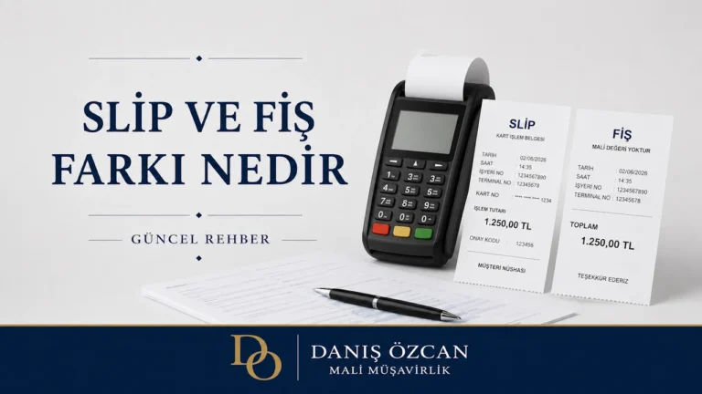 slip ve fiş farkı nedir