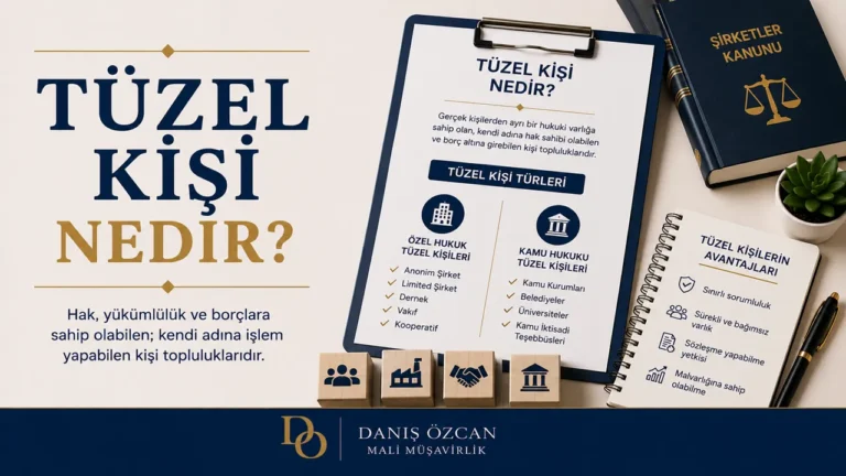 Tüzel Kişi Nedir? Şirket Türleri ve Sağladığı Avantajlar 2026